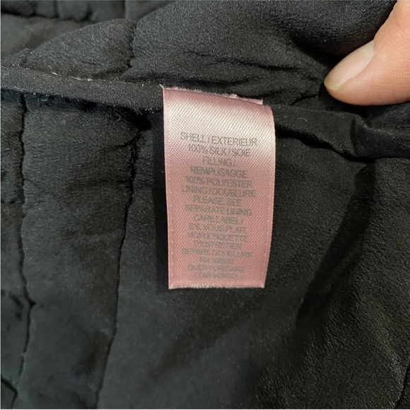 Calypso St. Barth silk quilted jacket EUC - Picture 9 of 11